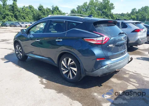 2016 Nissan Murano Platinum from USA, damaged, VIN 5N1AZ2MH1GN164582